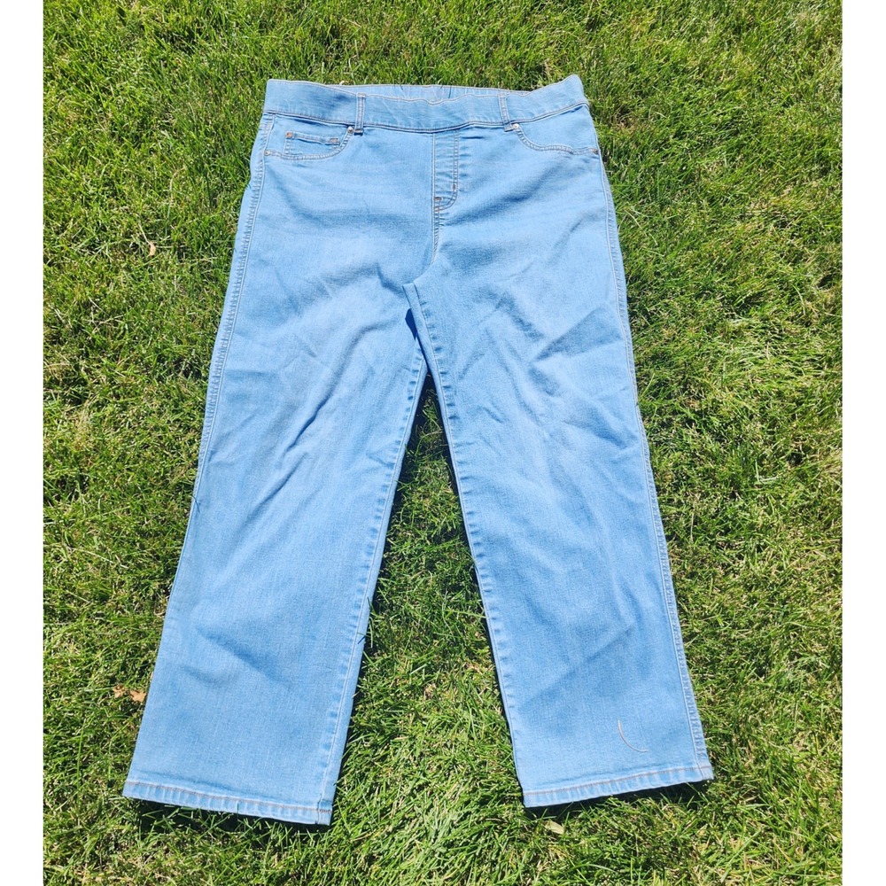 Gloria Vanderbilt Jeans Women 18WS Shape Effect High Rise Straight Leg Blue